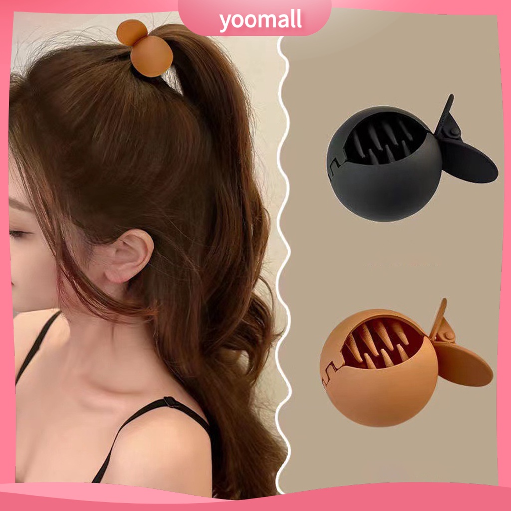 Kẹp Tóc Càng Cua Hình Cá Co Giãn Gọn Nhẹ Chống Biến Dạng Chống Trượt Dễ Thương Cho Nữ