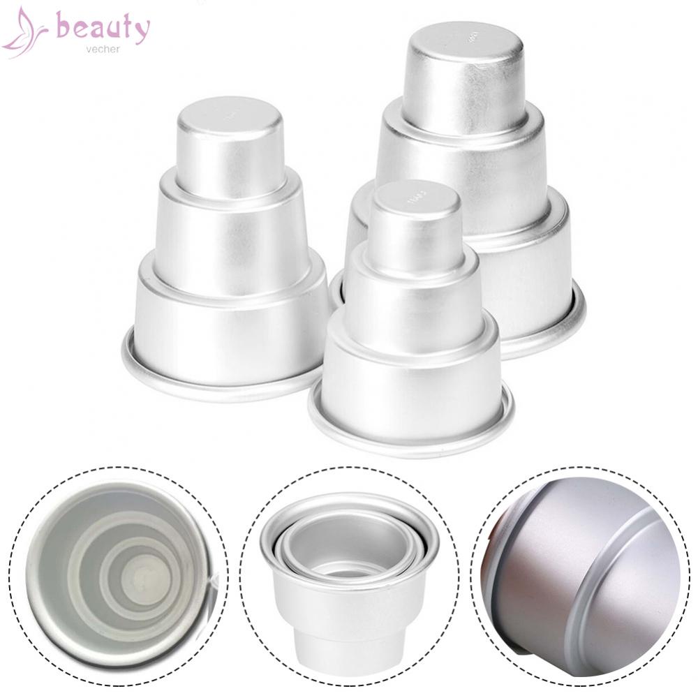 1 Khuôn Làm Bánh Muffin Tại Nhà L: 8.3 * 3.3 * 9cm M: 7 * 3 * 8cm S: 6.3 * 2.4 * 7.5cm