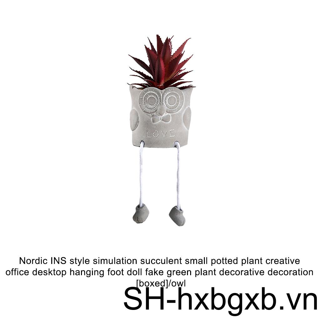 Chậu Cây Nhân Tạo Bằng PVC Dùng Trang Trí Trong Nhà