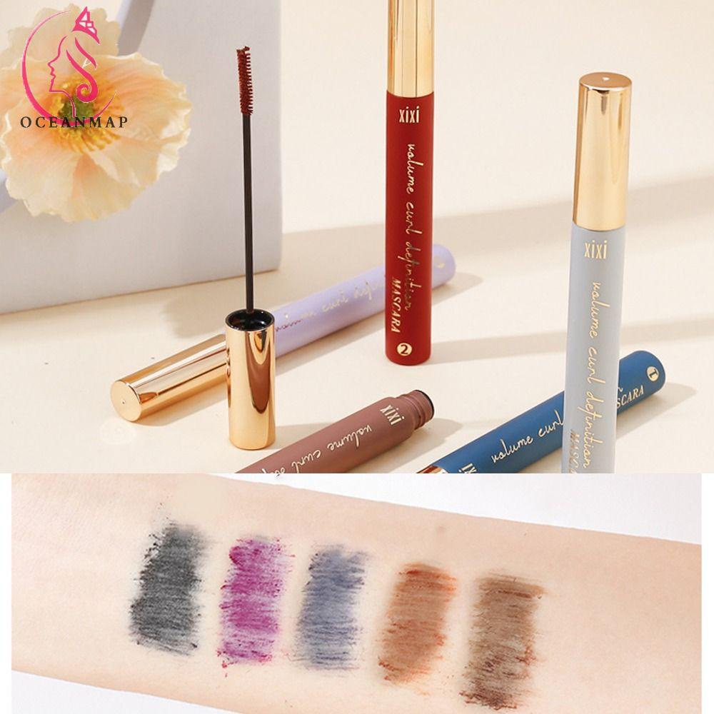 OCEANMAP Mascara Nhanh Khô Chuốt Dài Và Cong Mi Với Thiết Kế Nhỏ Gọn Dễ Mang Theo