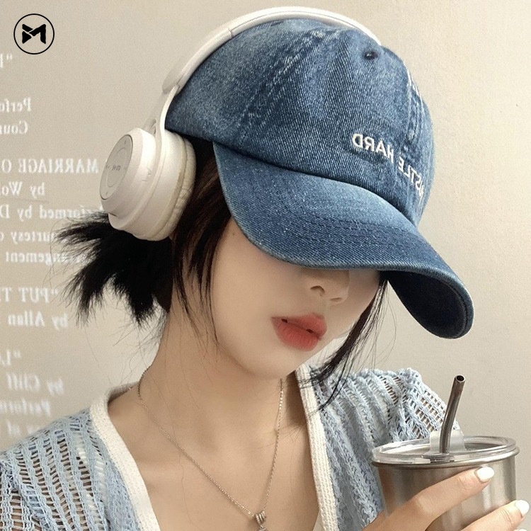 Mũ Lưỡi Trai Cao Bồi Mềm Mại Thêu Họa Tiết Thời Trang Hàn Quốc 2023 Cho Nữ