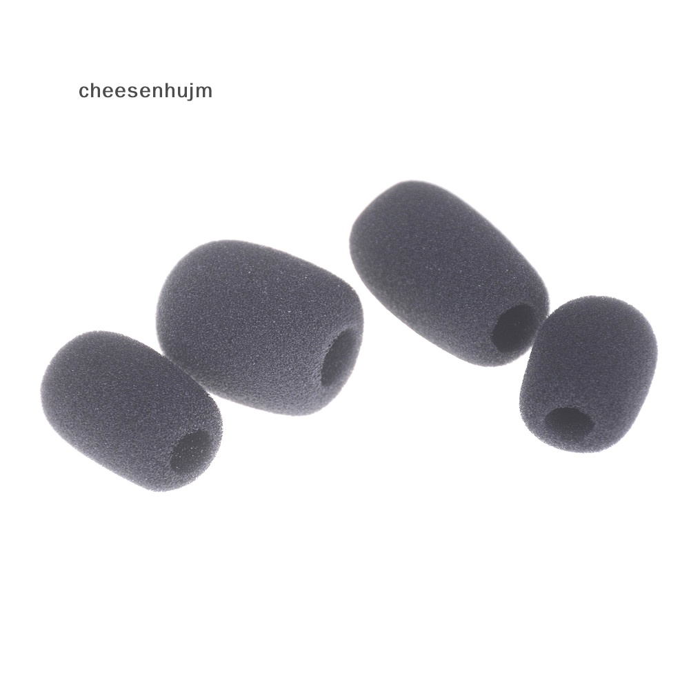 Set 10 Mút Bọc Đầu Micro Chắn Gió Màu Đen Tiện Dụng