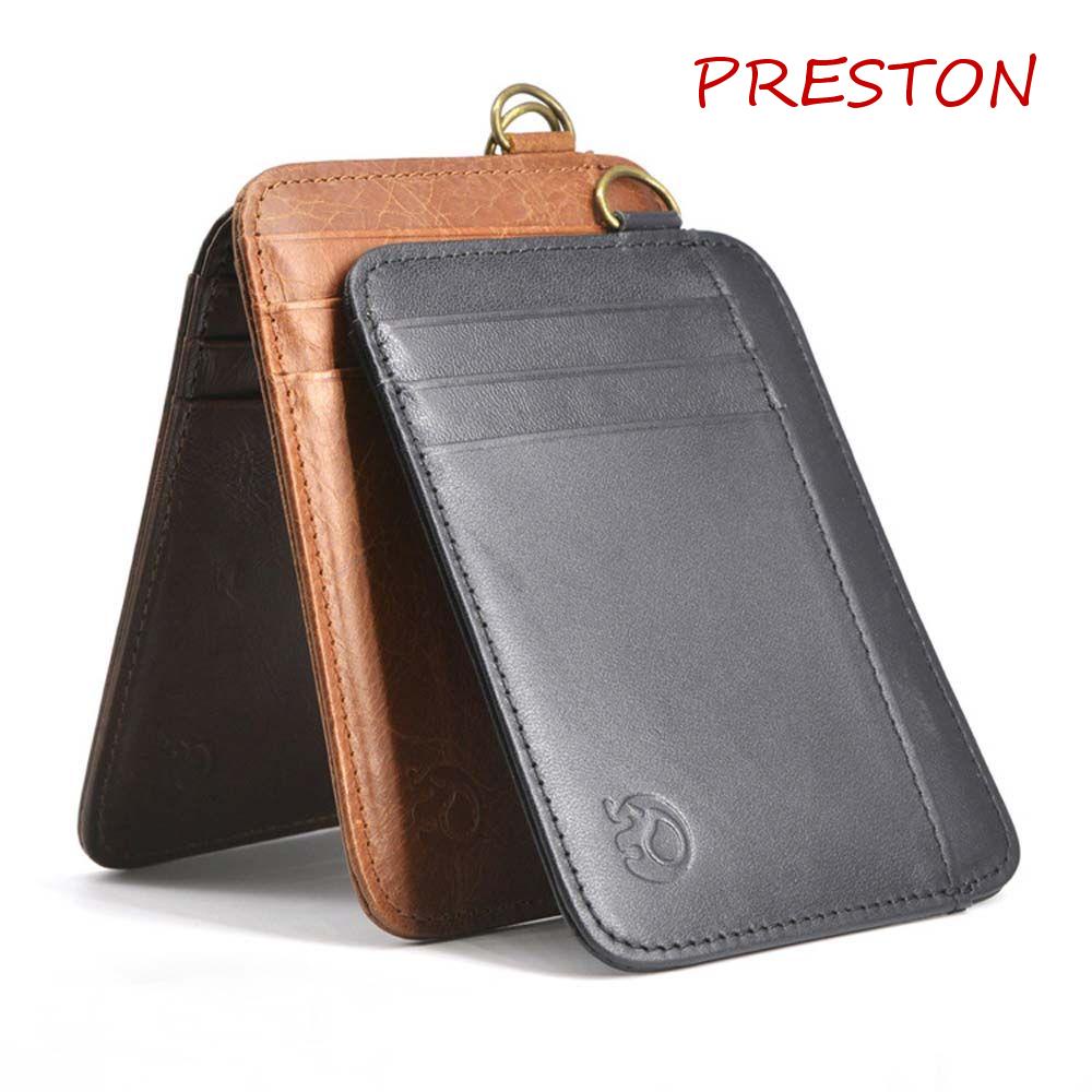 Ví Đựng Tiền Xu Siêu Mỏng Nhiều Ngăn Thời Trang Công Sở Cho Nam