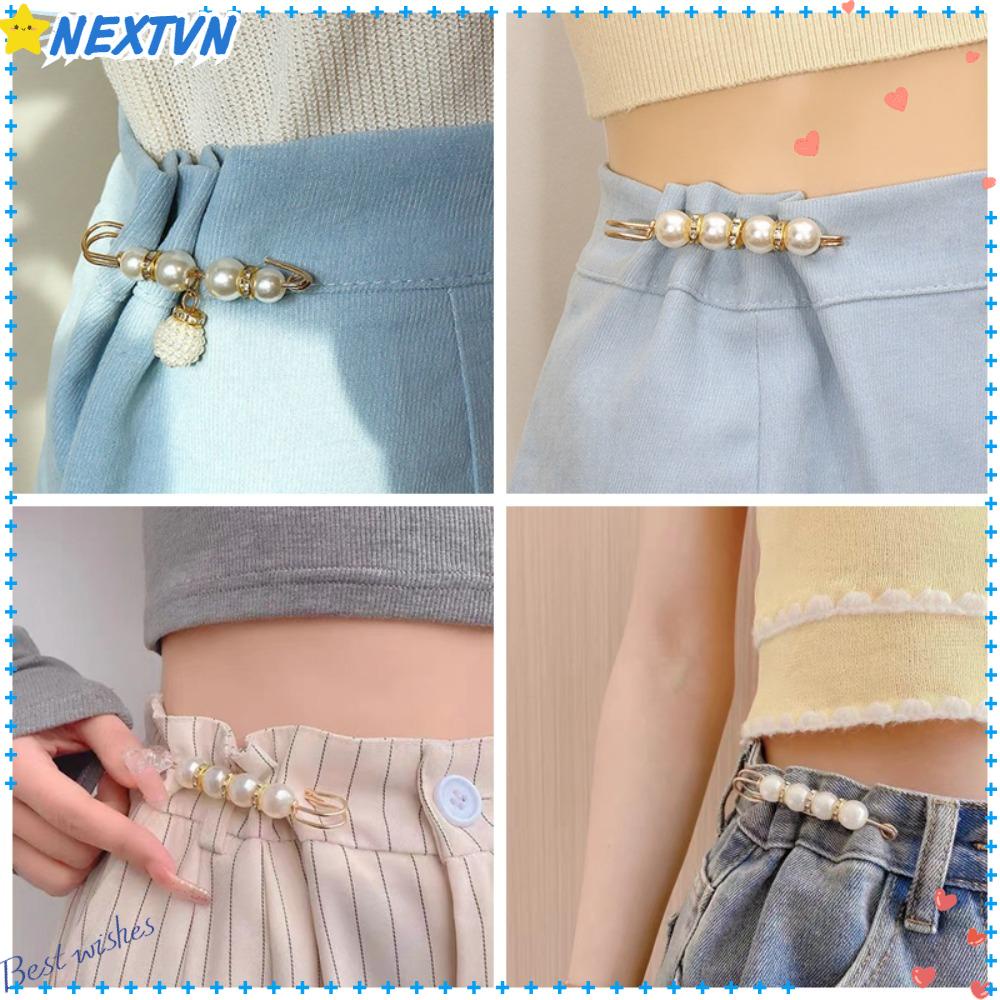 Set 8 Ghim Cài Thắt Lưng Quần Áo Diy