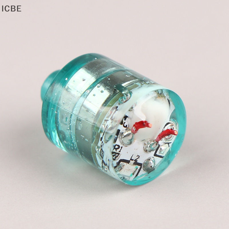 1 Mồi Câu Cá Hình Trụ Mini Có Đèn LED Phát Sáng Trong Đêm