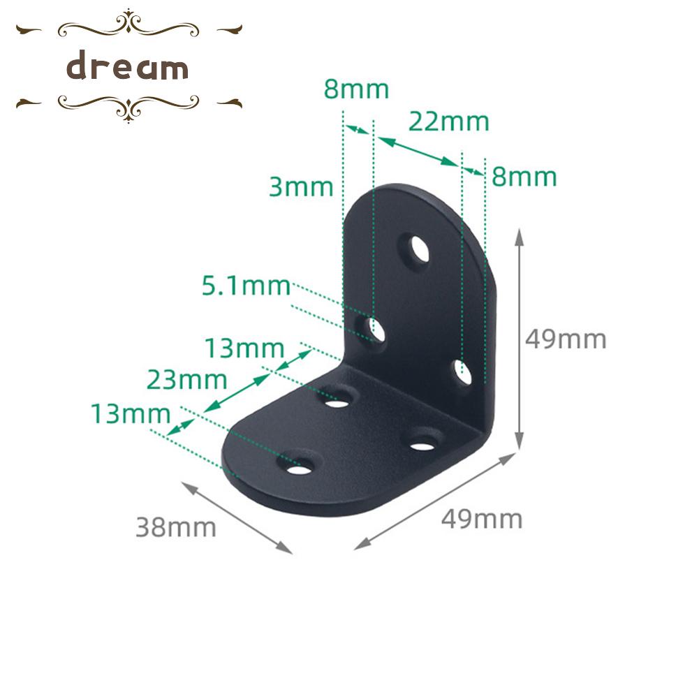 【DREAMLIFE】Corner Brackets Brackets Heavy Duty L Shaped Protector Right Triangular
