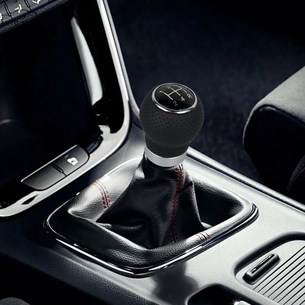 Cần Gạt Số Bằng Da PU 5 Tốc Độ 8 / 10 / 12mm SHOPCYC3037 Cho Xe Hơi