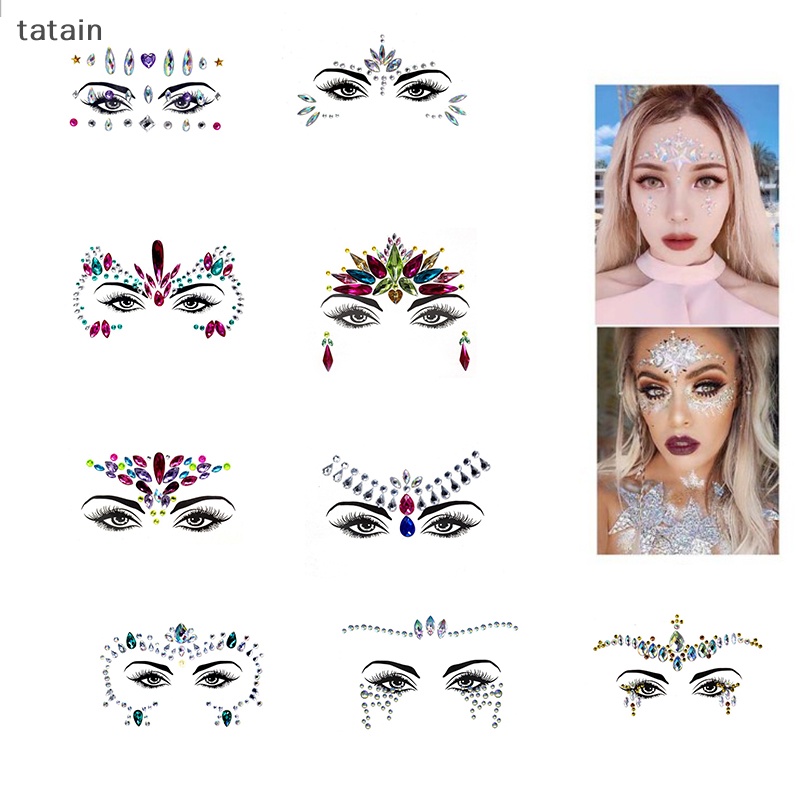 Đá Dán Mặt 3D Lấp Lánh Quyến Rũ Vn