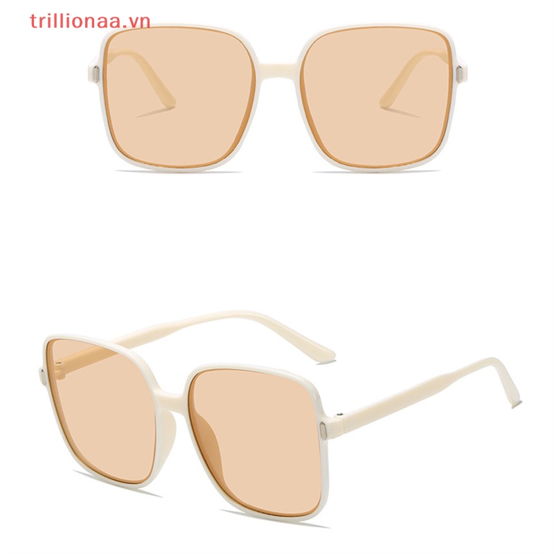 Kính Mát Gọng Vuông Chống Tia UV Thời Trang Cho Nữ