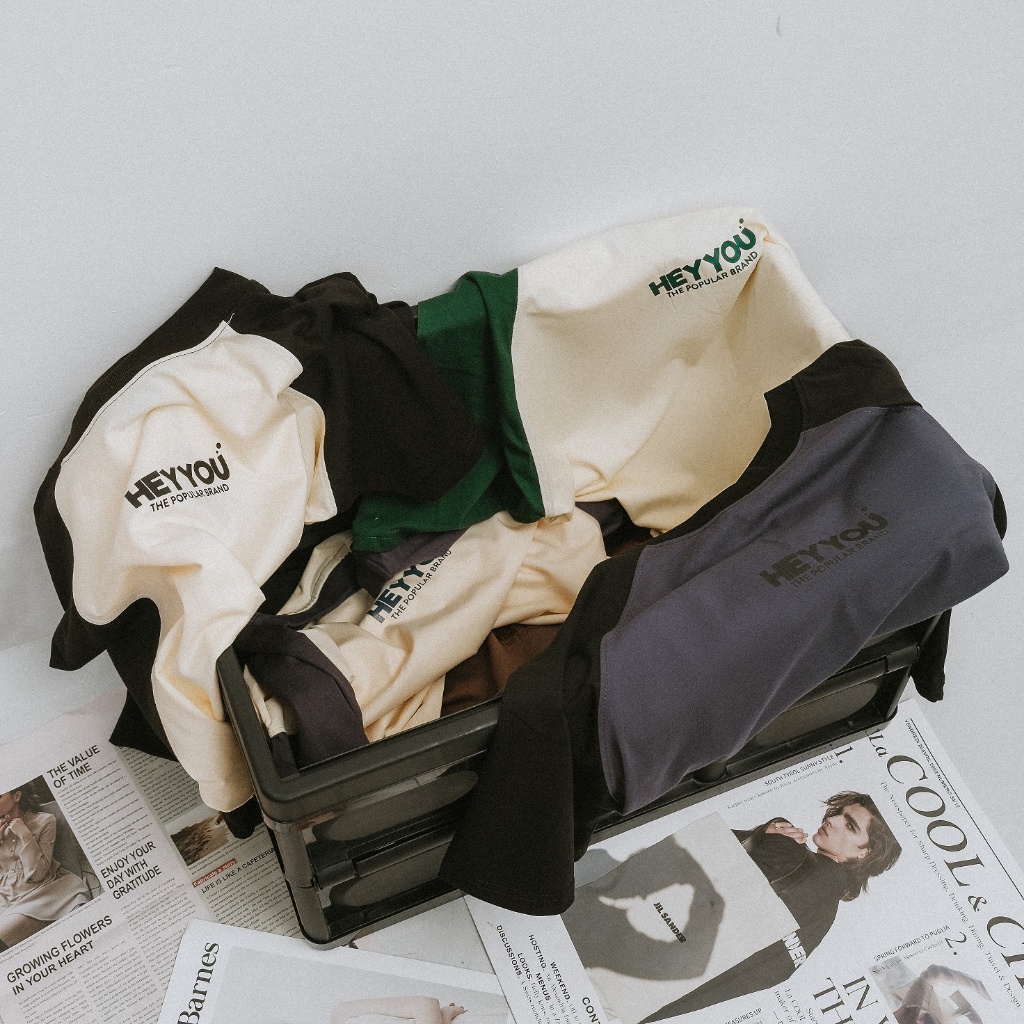 Áo thun Heyyou! Basic Logo Raglan