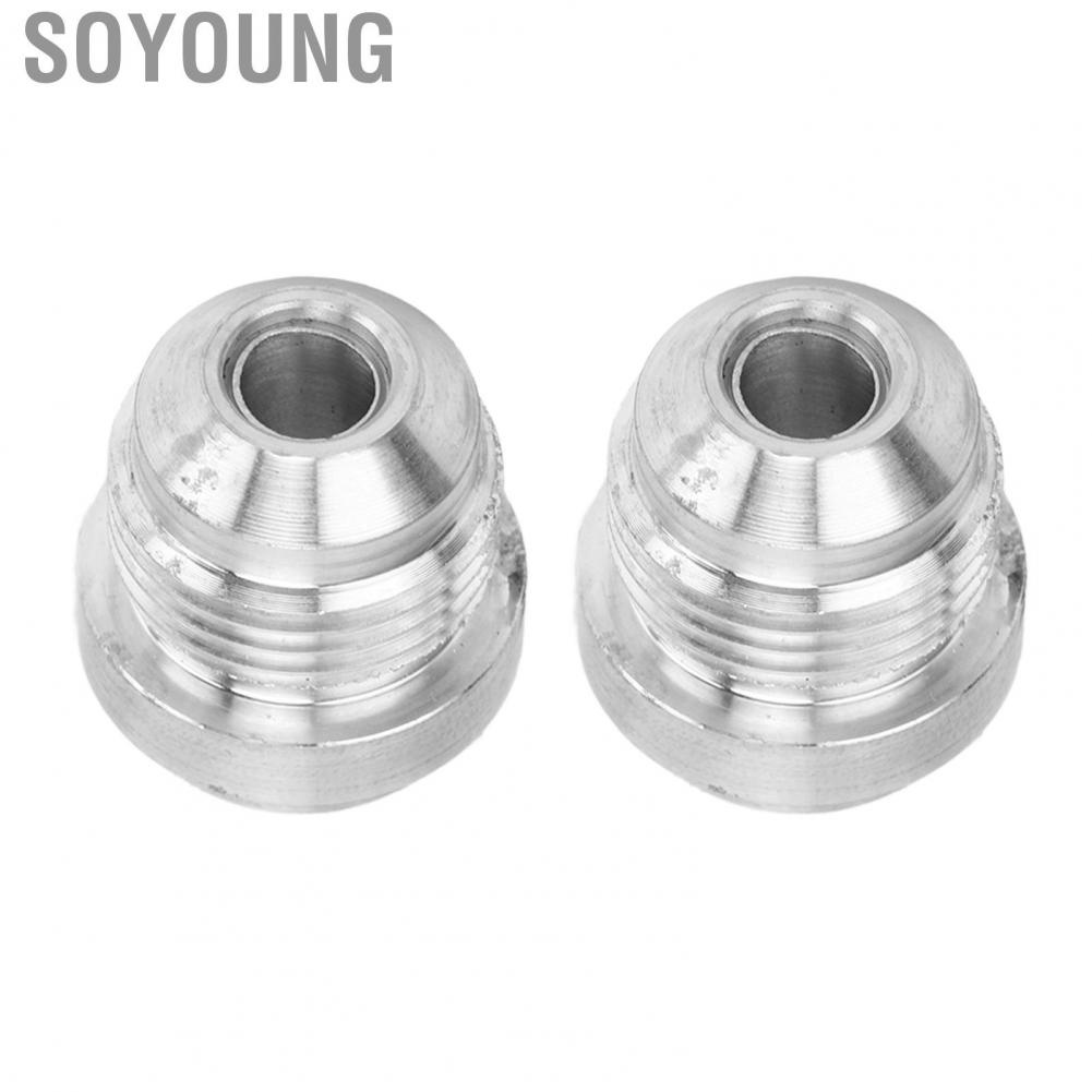 Soyoung AN8 Weld On Fitting High Strength 8AN Hose Adapter Leakage Proof Impact for Car