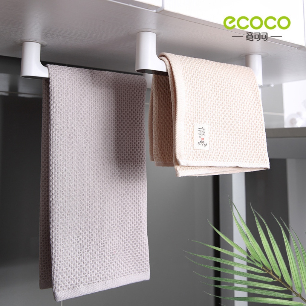 Giá treo khăn nhà tắm ECOCO thanh treo khăn dán tường E1929