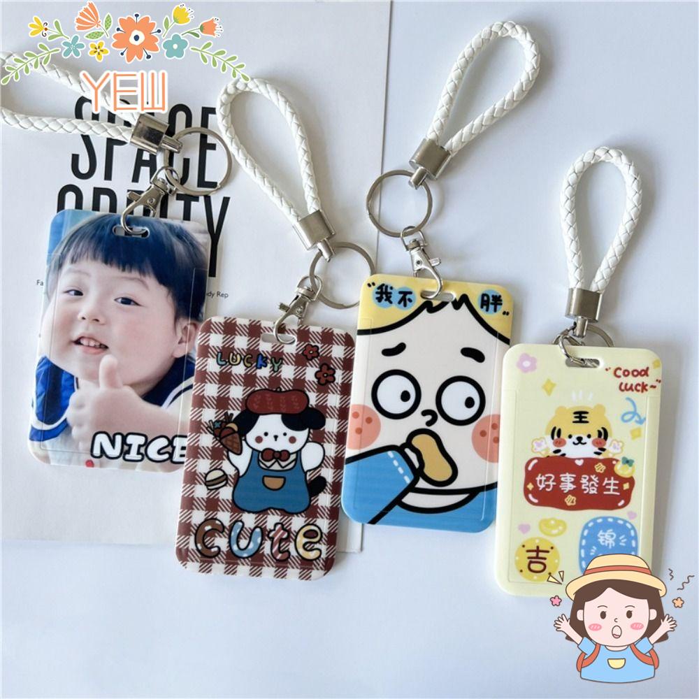 Ví Đựng Thẻ ID / Danh Thiếp Họa Tiết Hoạt Hình Cho Nam Và Nữ