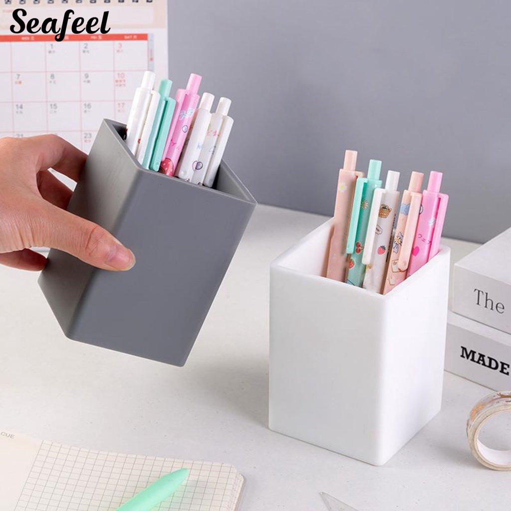 Giá Đỡ Bút Đa Năng Chống Nước Chống Bụi Không Biến Dạng Hình Dạng Cửa Hàng Trang Điểm Tại Nhà