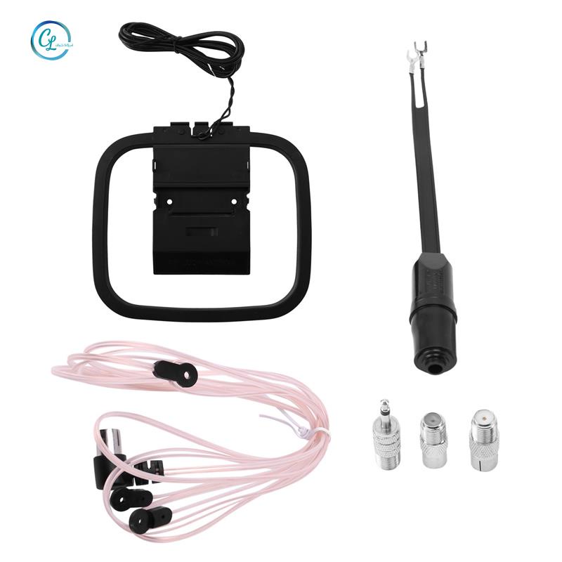 Ăng Ten FM 75 Ohm / 300 Ohm / AM Kèm Thiết Bị Nhận Tín Hiệu