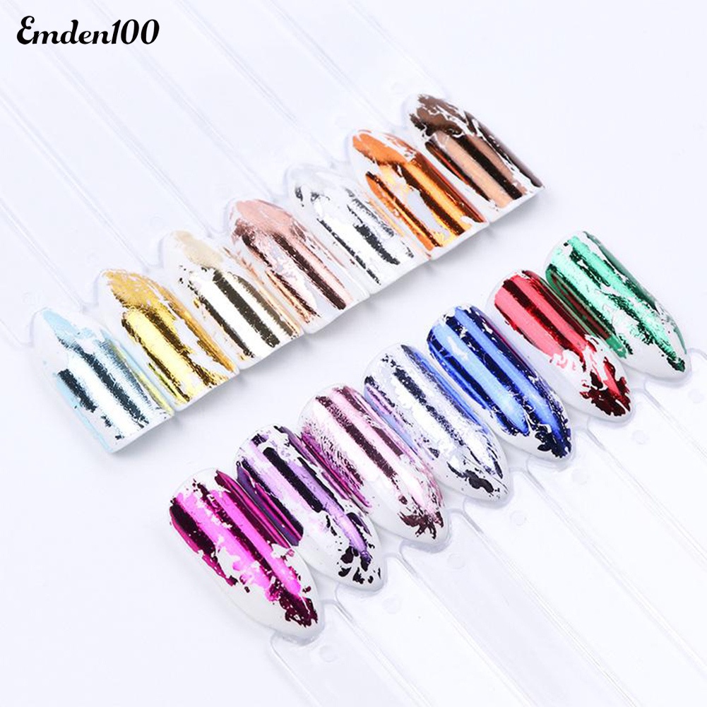 Set 14 Tấm Hình Dán Ngôi Sao Nhiều Màu Sắc Dùng Trang Trí Móng Tay Nghệ Thuật