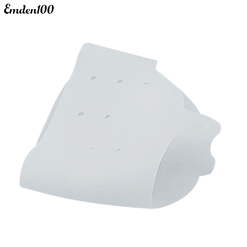 1 Cặp Đai Silicone Tách Ngón Chân Có Thể Điều Chỉnh Tiện Lợi