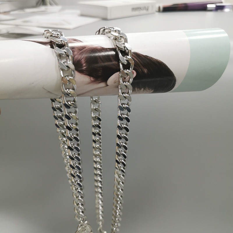 Xích Mài Nhỏ Dày Làm Dây Đeo Túi Xách Size 8mm
