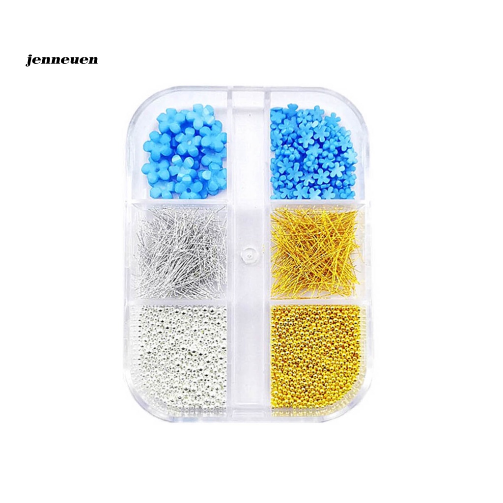 Hạt Thép Mini Nhiều Màu Trang Trí Móng Tay Nghệ Thuật