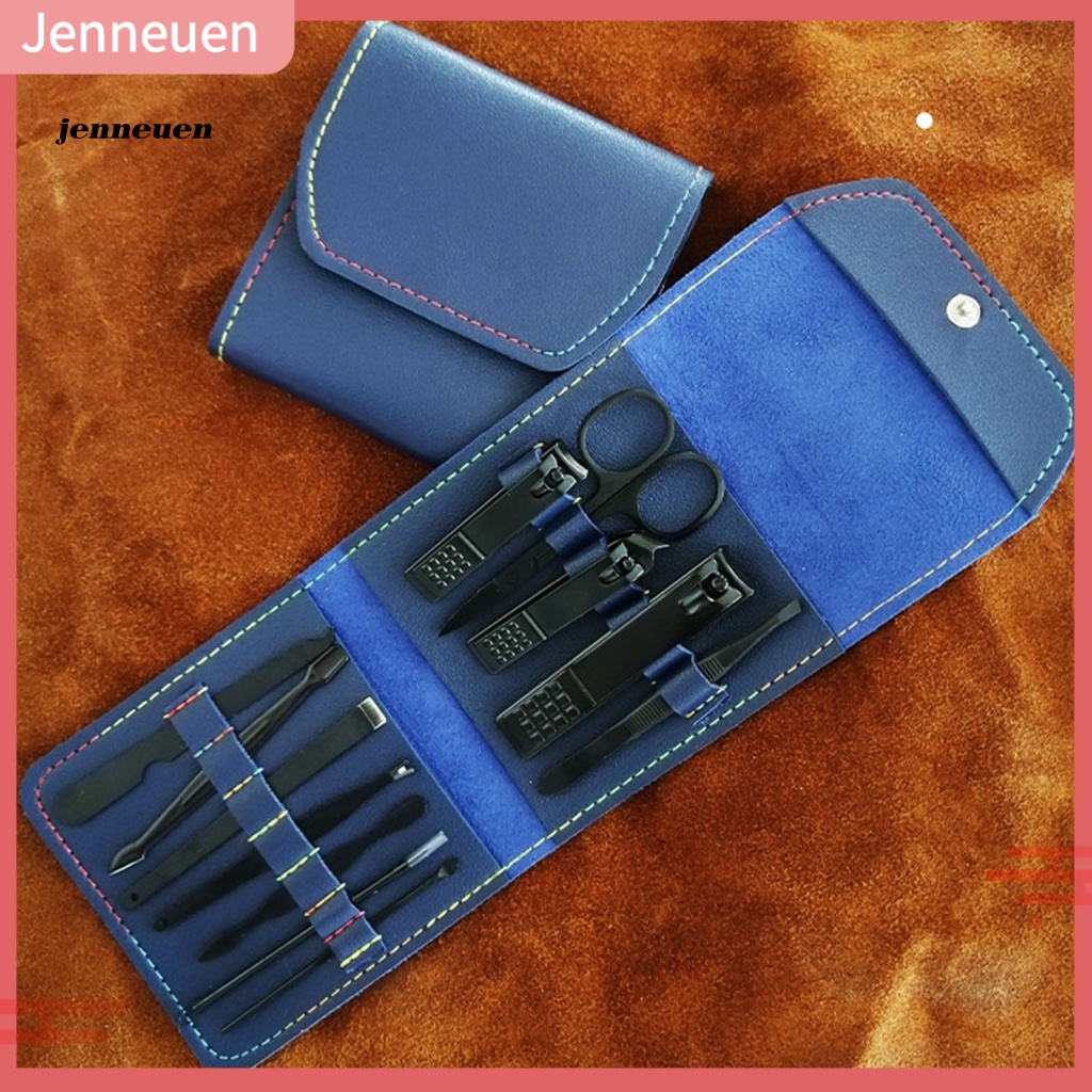 1 Bộ Dụng Cụ Chăm Sóc Móng Tay Bền Lâu Có Túi Đựng Tiện Lợi