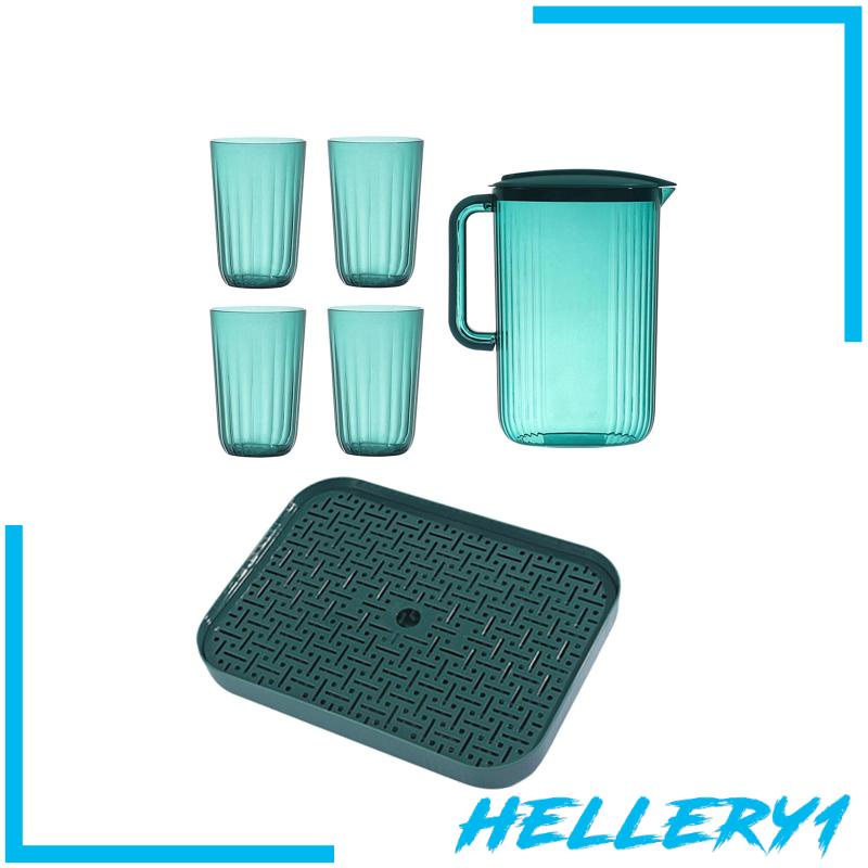 Bình Đựng Nước 4 Ngăn Dung Tích Lớn 2000ml Có Nắp Đậy Tiện Dụng