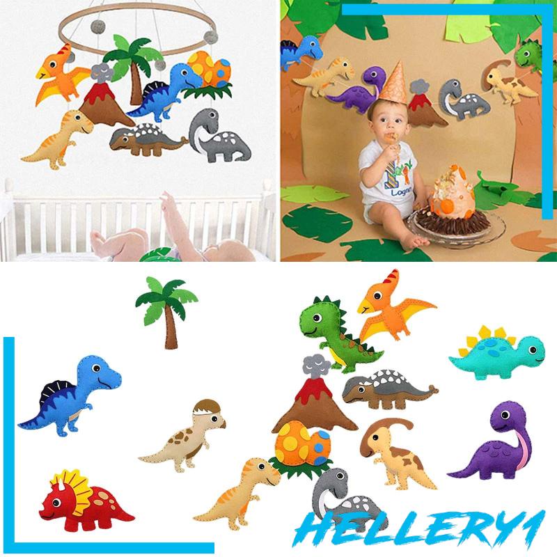 Bộ Dụng Cụ May Vá Thủ Công Bằng Vải Nỉ Hình Động Vật DIY Dành Cho Trẻ Em