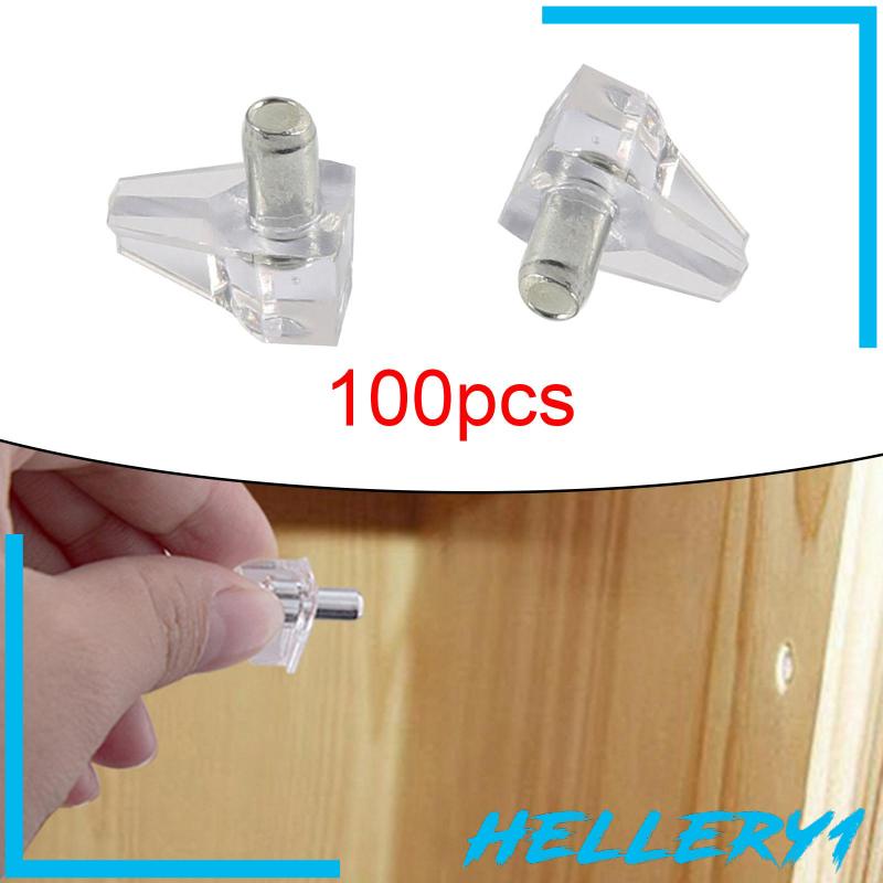 Set 100 Chốt Cố Định Giá Đỡ Kệ Thay Thế Tiện Dụng