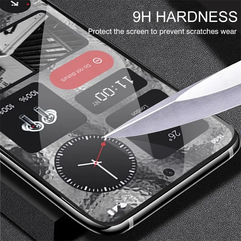 1Set For Nothing Phone  6.7inch 5G A065 nothing2 nothingTwo Anti-drop Cover Clear Case + Screen tempered Glass + Camera Film Protector