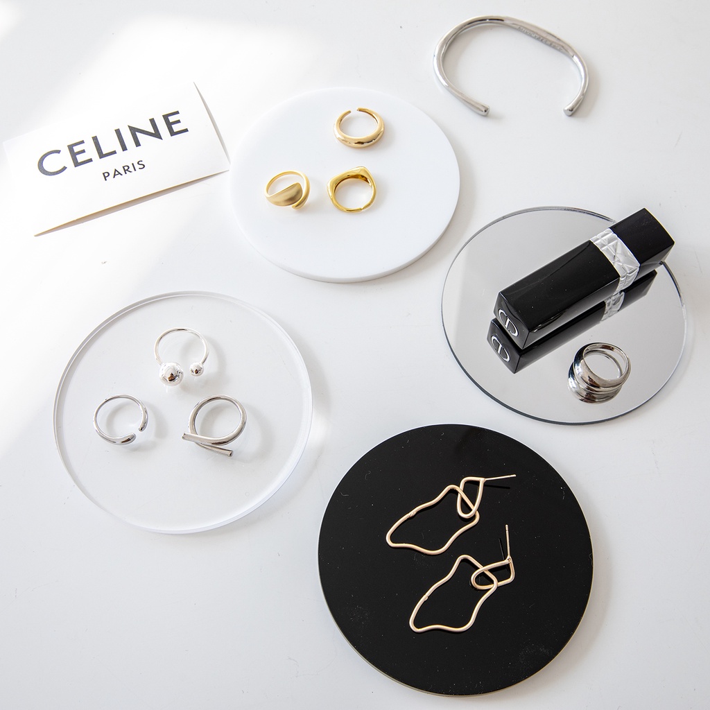 Bộ Tấm Phông Nền Acrylic Tráng Gương Phản Quang Dùng Làm Đạo Cụ Chụp Ảnh