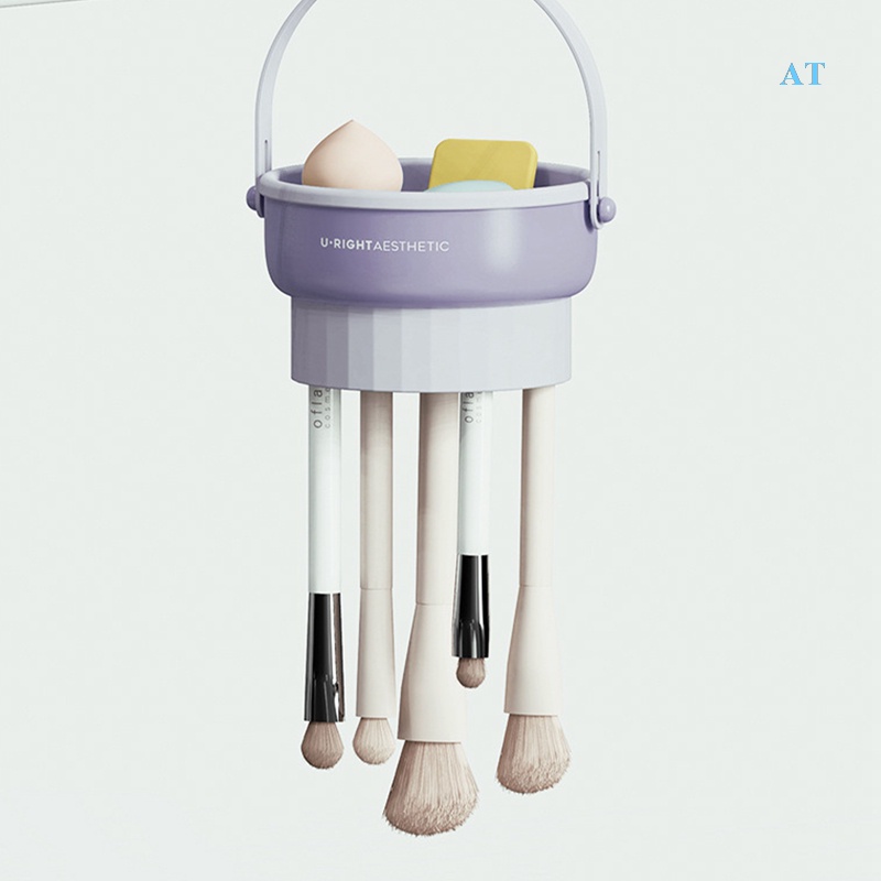 Dụng Cụ Vệ Sinh Cọ Trang Điểm Bằng Silicone Tiện Dụng