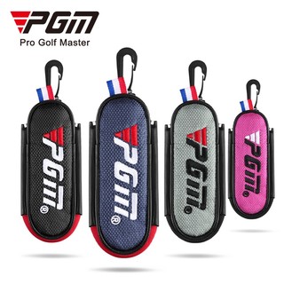 PGM Quạt chơi gôn Túi chơi gôn di động Waistpack Túi từ tính Móc treo túi nhỏ có thể chứa hai quả bóng