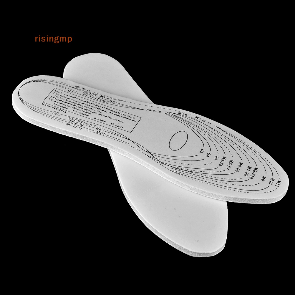 1 Cặp Đế Lót Giày Bằng Cao Su Non Giúp Giảm Đau Thoải Mái