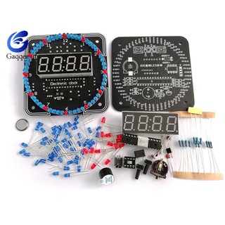 Gaqqee bảng đồng hồ điện tử đèn led xoay được ds1302