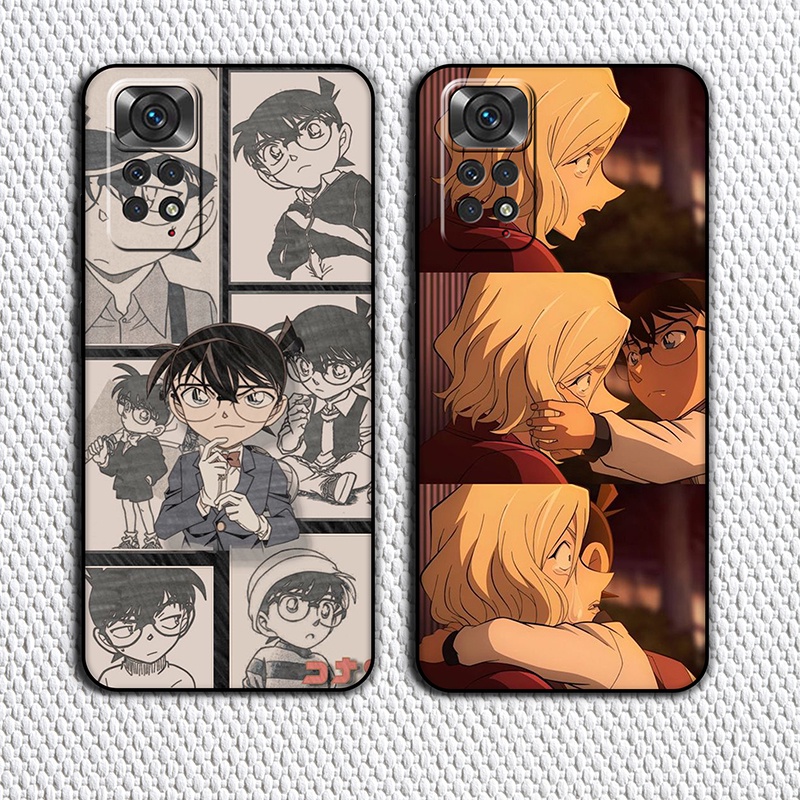 Ốp Điện Thoại TPU Mềm In Hình Thám Tử Conan Cho Xiaomi Redmi Note 11 11S 4G