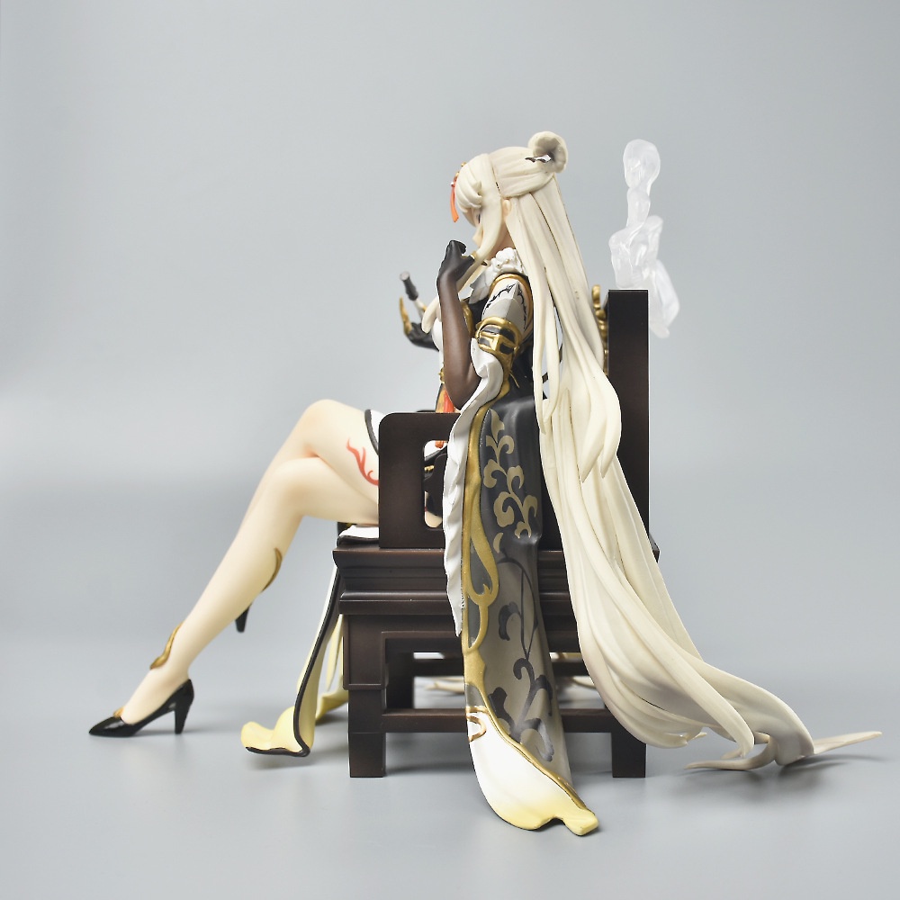 New genshin impact ningguang anime figure genshin impact zhongli action figure klee / paip figurine collection mô hình đồ chơi búp bê