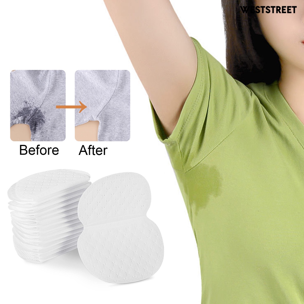 Bộ 50 / 100 Miếng Dán Thấm Hút Mồ Hôi Chống Rò Rỉ Cho Vùng Da Dưới Cánh Tay