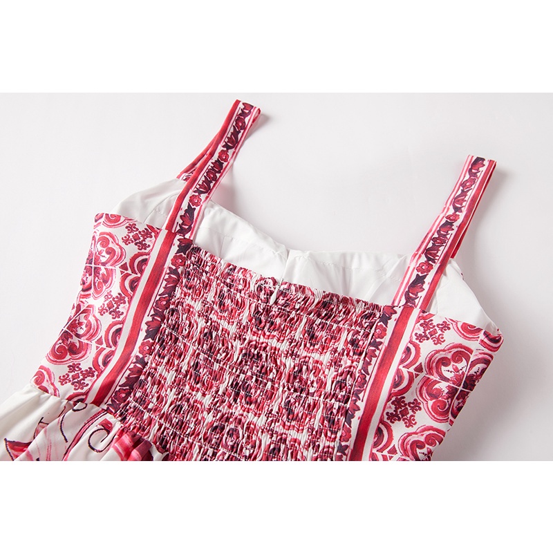 Đầm Maxi Phong Cách Retro 20237