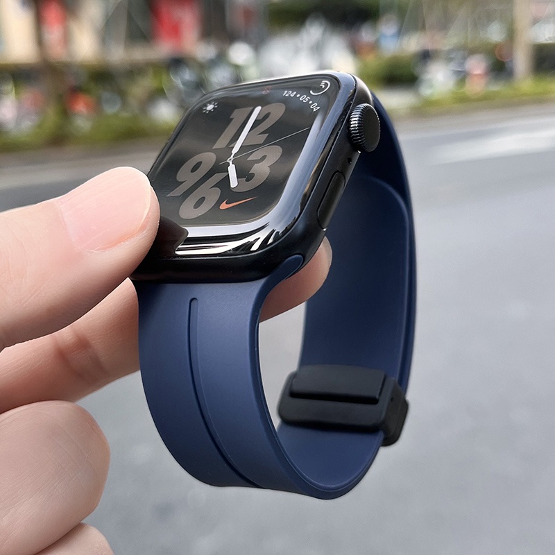 Dây Đeo  hàng  silicon thể thao Cho Apple Watch Series 8 Ultra 7 6 SE 5 4 49mm 41mm 45mm 44mm 40mm