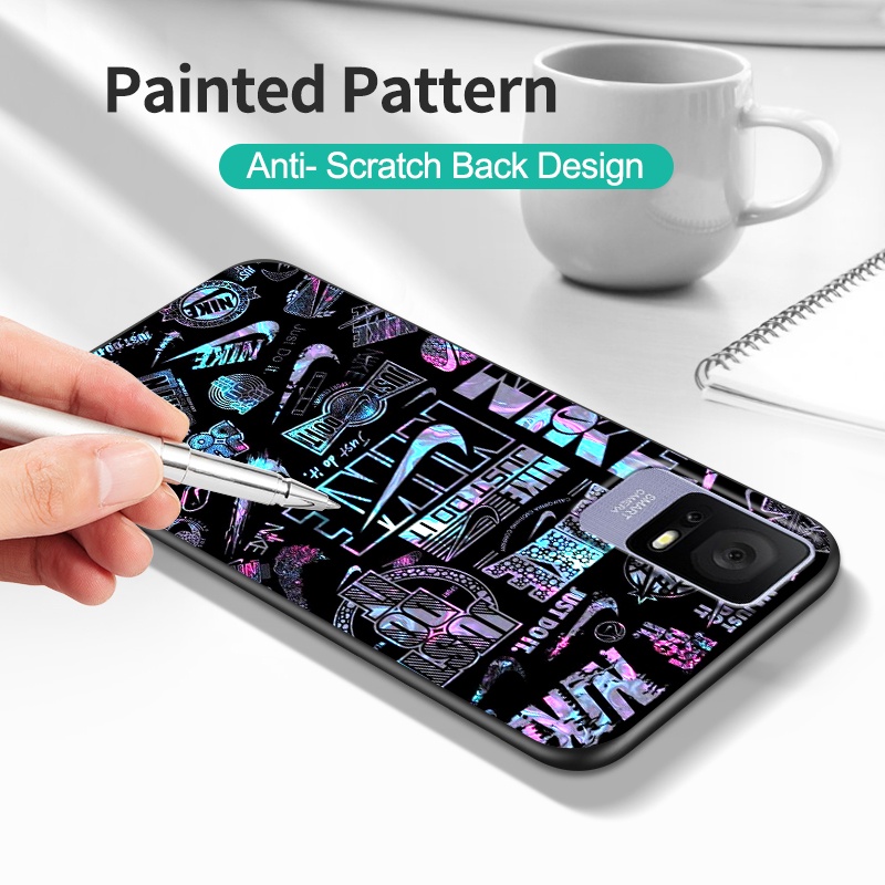 Ốp Điện Thoại silicone tpu Mềm In Hình Đầu Lâu / Mèo / Ong Cho tcl 408