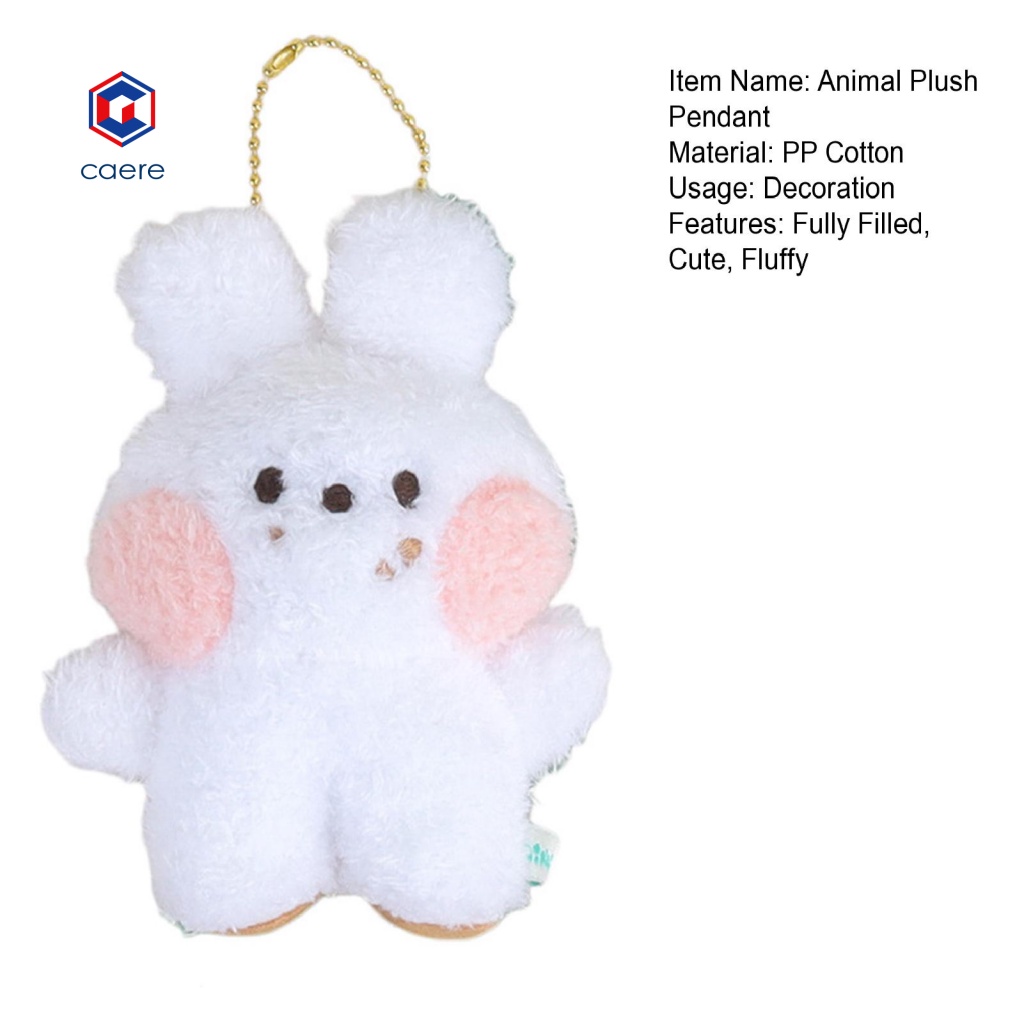 Caere PP Móc Khóa Búp Bê Nhồi Bông Hình Gà / Ếch Dùng Làm Quà Tặng Sinh Nhật