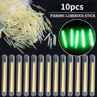Bộ 10 que đèn dạ quang 2.2-4.5mm dùng trong câu cá ban đêm