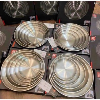Sét 5 đĩa inox 304 zwiling hàng xuất đức cao cấp