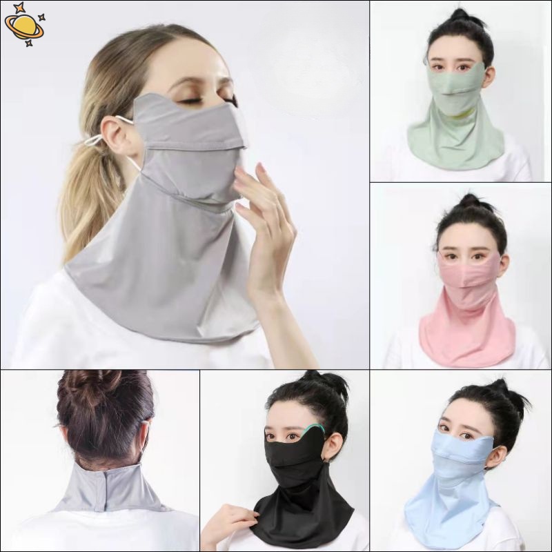 Khẩu trang nữ chống tia UV che cổ, gáy OUYOUVN