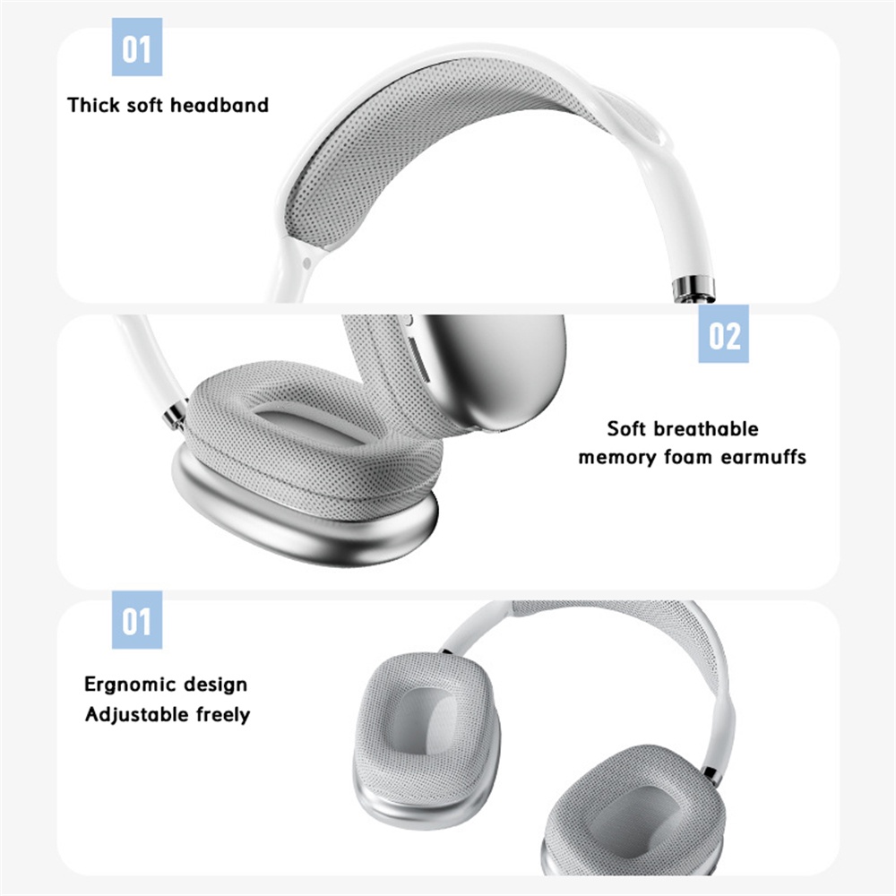 Tai Nghe Không Dây p9 pro max Loại c p9 pro max Hỗ Trợ tf