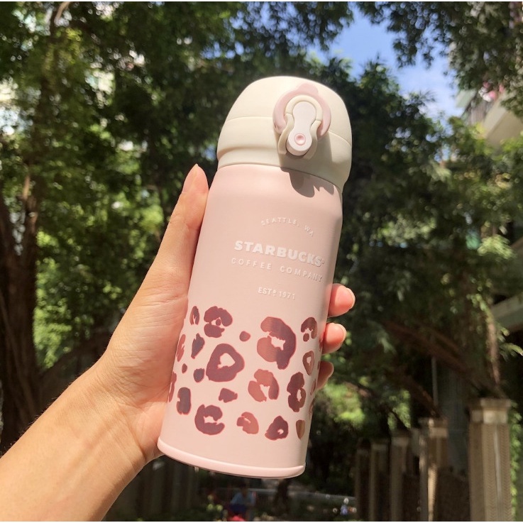 Bình Nước Giữ Nhiệt 350ml In Hình Blackpink Starbucks