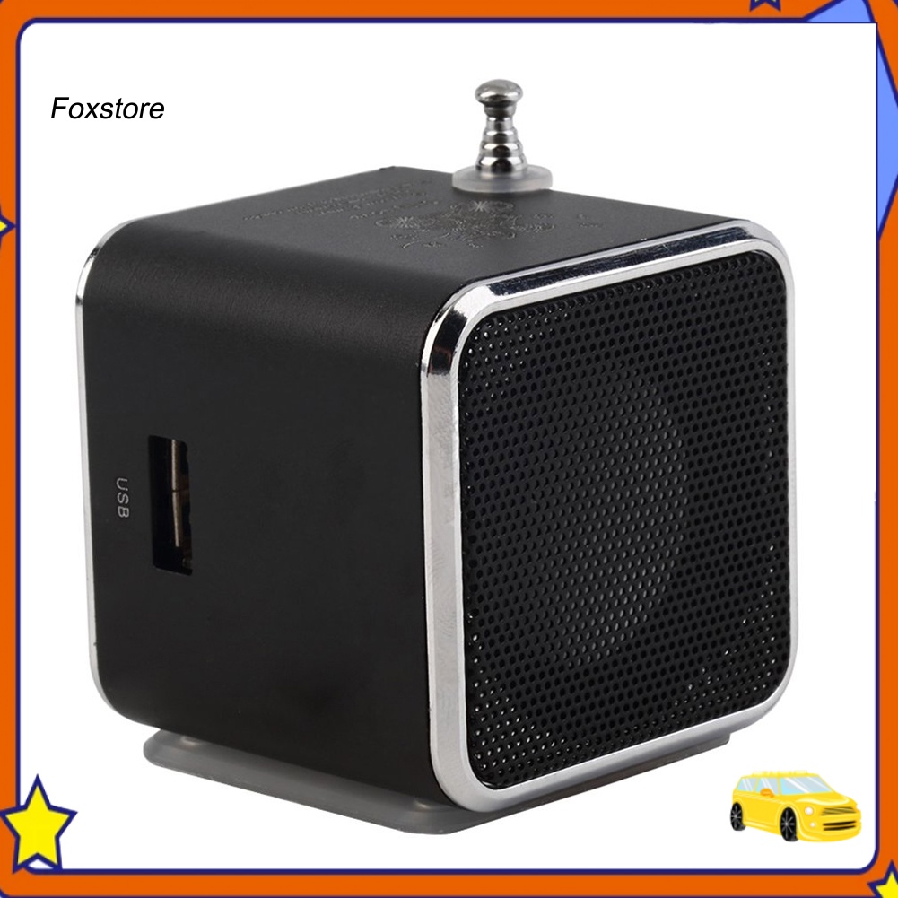Loa âm thanh nổi mini usb di động mp3 mp4 máy tính xách tay radio máy nghe nhạc không dây