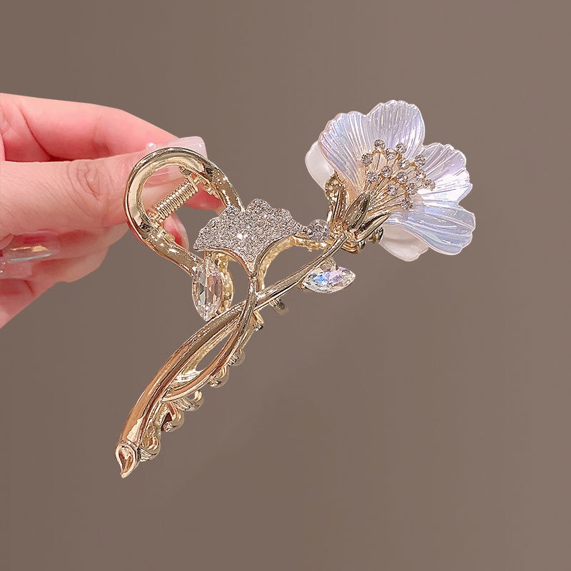 Kẹp Tóc Hình Cá Mập Bằng Kim Loại Độc Đáo Thời Trang 2023