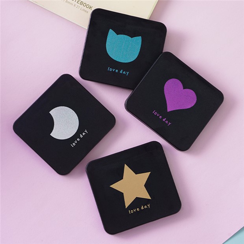 Gương nhỏ để mang theo bên bạn gương gấp cầm tay hai mặt mini ydea yr