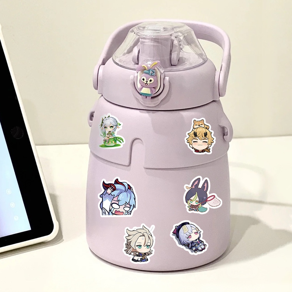 Hình Dán Genshin Impact Sticker Anime Stickers Game Chống Thấm Nước Trang Trí Mũ Bảo Hiểm, Điện Thoại, Đàn Guitar, Xe, Sổ