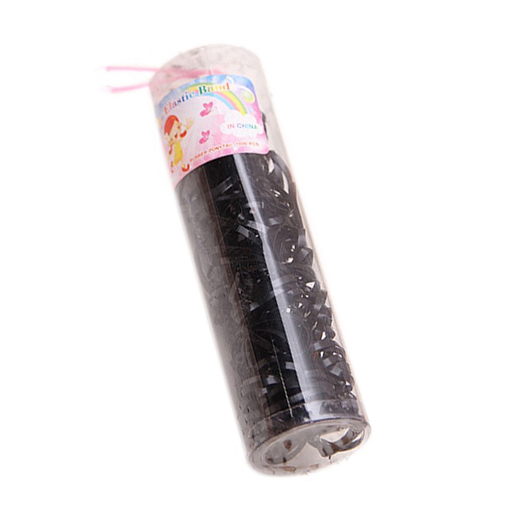 Set 220 Dây Thun Buộc Tóc Nhiều Màu Cho Bé Gái Giá Đỡ